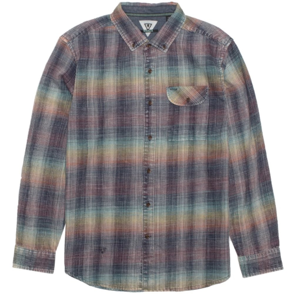 ISO or TRADE: Vissla Sabroso multi color S SMALL button down long sleeved shirt